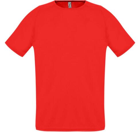 Футболка унисекс Sporty 140 красная, размер 3XL