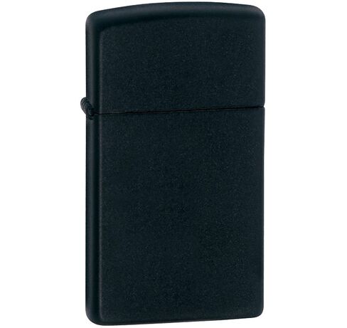 Зажигалка Zippo Slim Matt, матовая черная