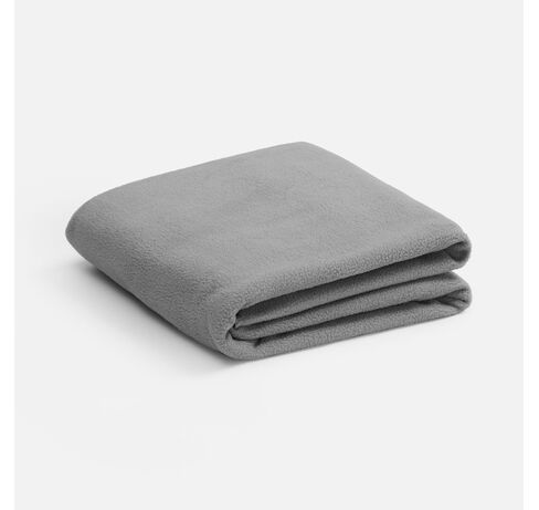 Флисовый плед Warm&Peace XL, серый