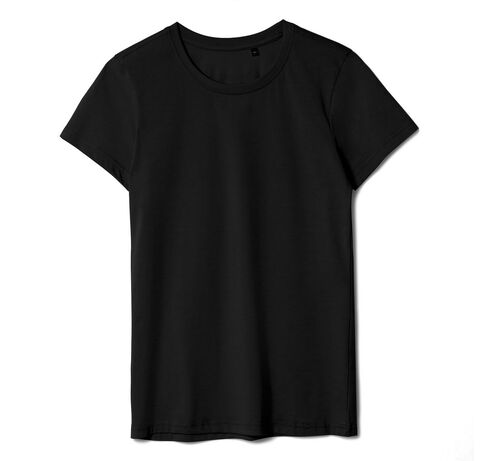 Футболка женская T-bolka Lady, черная, размер XXL