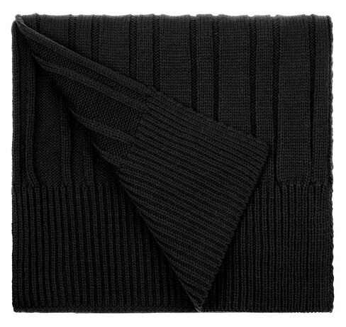 Шарф Knit Beat, черный