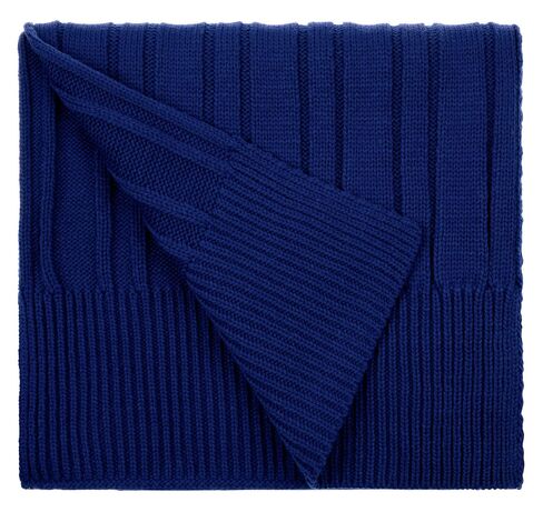 Шарф Knit Beat, темно-синий