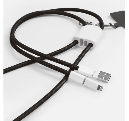 Кабель-ланьярд energyFlex Pro, черный