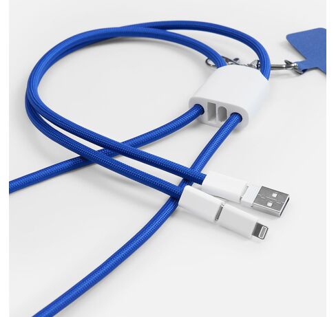Кабель-ланьярд energyFlex Pro, синий