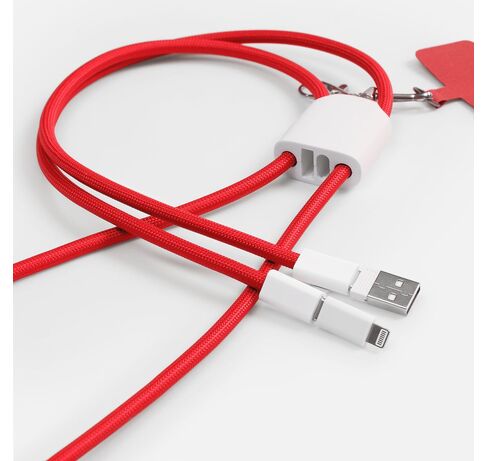 Кабель-ланьярд energyFlex Pro, красный