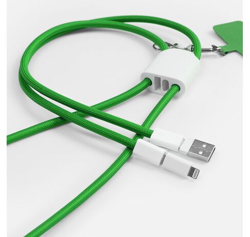 Кабель-ланьярд energyFlex Pro, зеленый