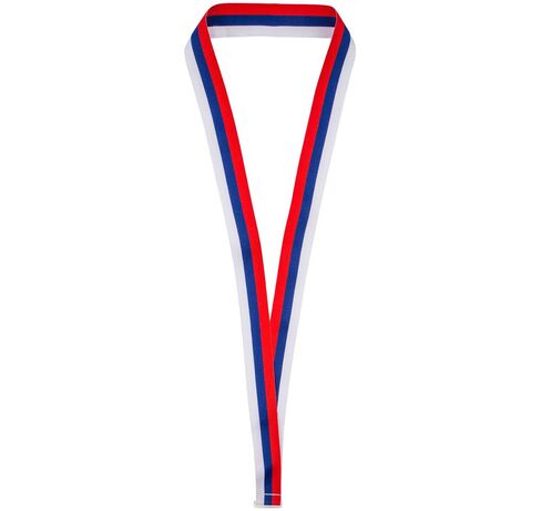 Лента для медали с пряжкой Ribbon, триколор