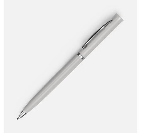 Ручка шариковая Euro Chrome, серая