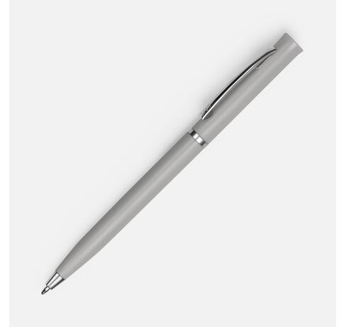 Ручка шариковая Euro Chrome, темно-серая