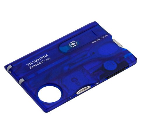 Набор инструментов SwissCard Lite, синий