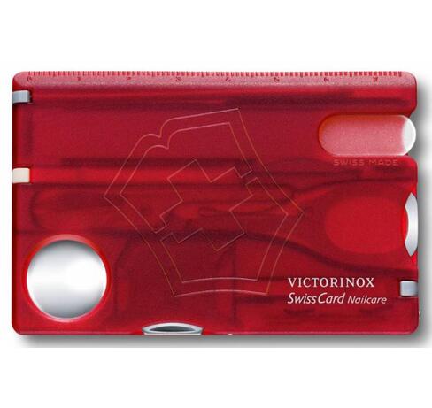 Набор инструментов SwissCard Nailcare, красный