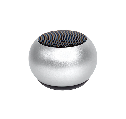 Портативная mini Bluetooth-колонка Sound Burger "Ellipse" серебро