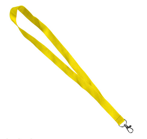 Ланъярд NECK, желтый, полиэстер, 2х50 см