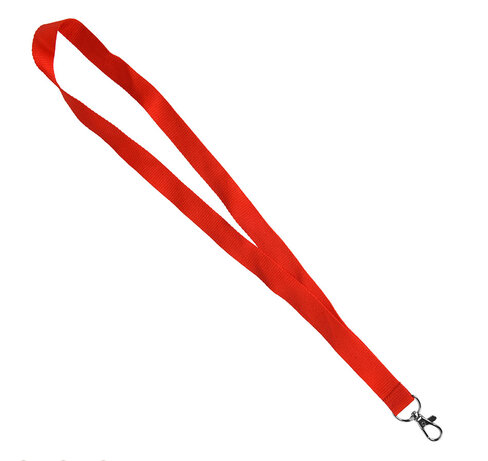 Ланъярд NECK, красный, полиэстер, 2х50 см