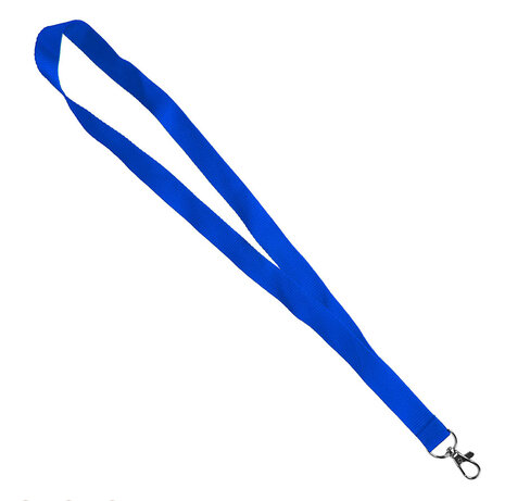 Ланъярд NECK, синий, полиэстер, 2х50 см