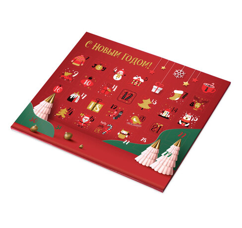 Шоколадный адвент-календарь «Festive»