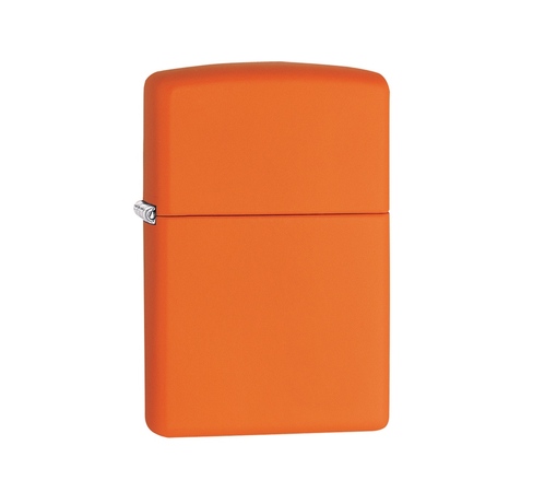 Зажигалка ZIPPO Classic с покрытием Orange Matte