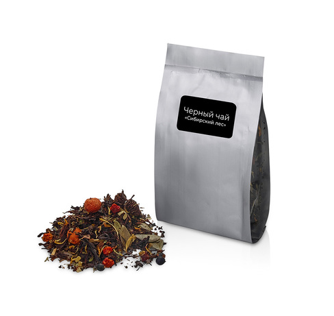 Чай черный «Сибирский лес», серия Herbalis