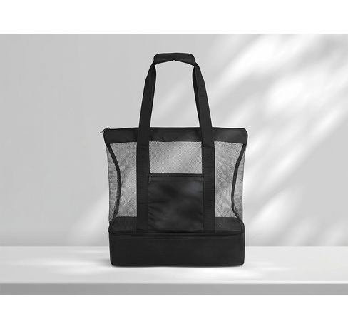 Сумка для шопинга и пляжа «Coolmesh» с изотермическим отделением внизу
