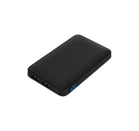 Внешний аккумулятор с подсветкой Анкор (Ancor) 5000 mAh, черный
