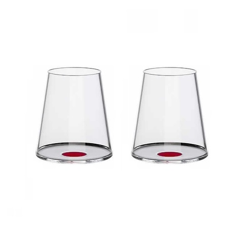 Хрустальный бокал для красного вина на магните Trebonn SplitGlass, 2 шт, 450 мл