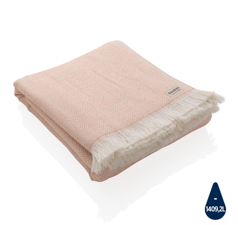 Накидка Ukiyo Hisako из хлопка AWARE™, 100x180 см